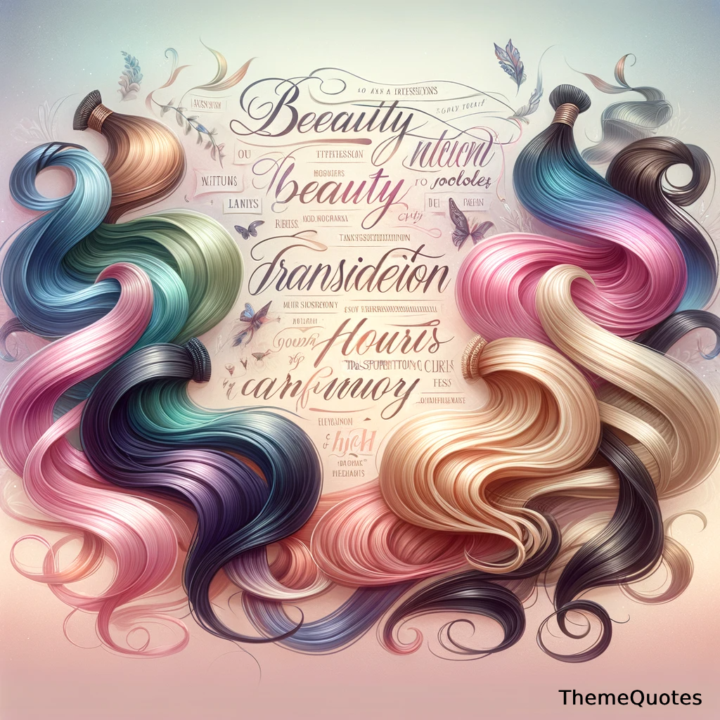 hair extension quotes about transformative power