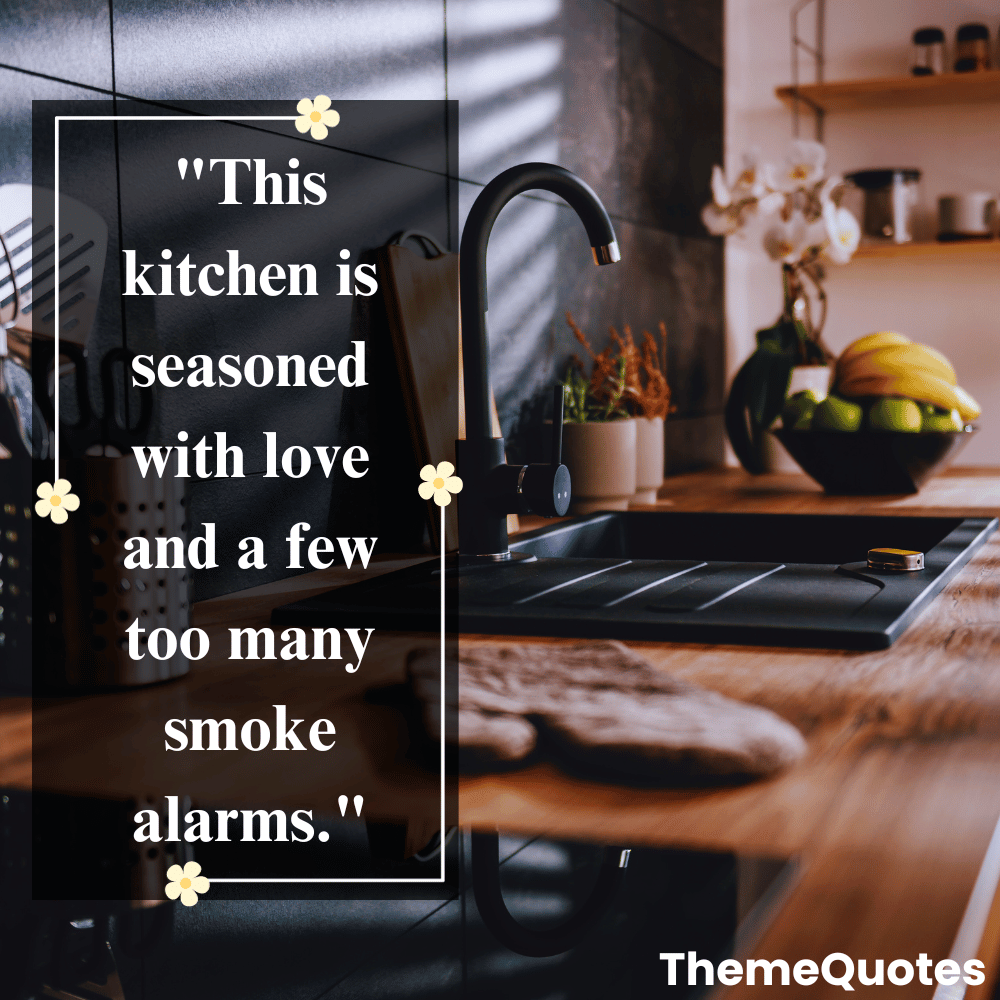 kitchen quotes funny short