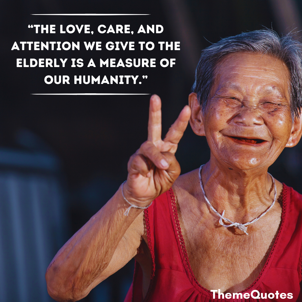 love and care and attention elderly care