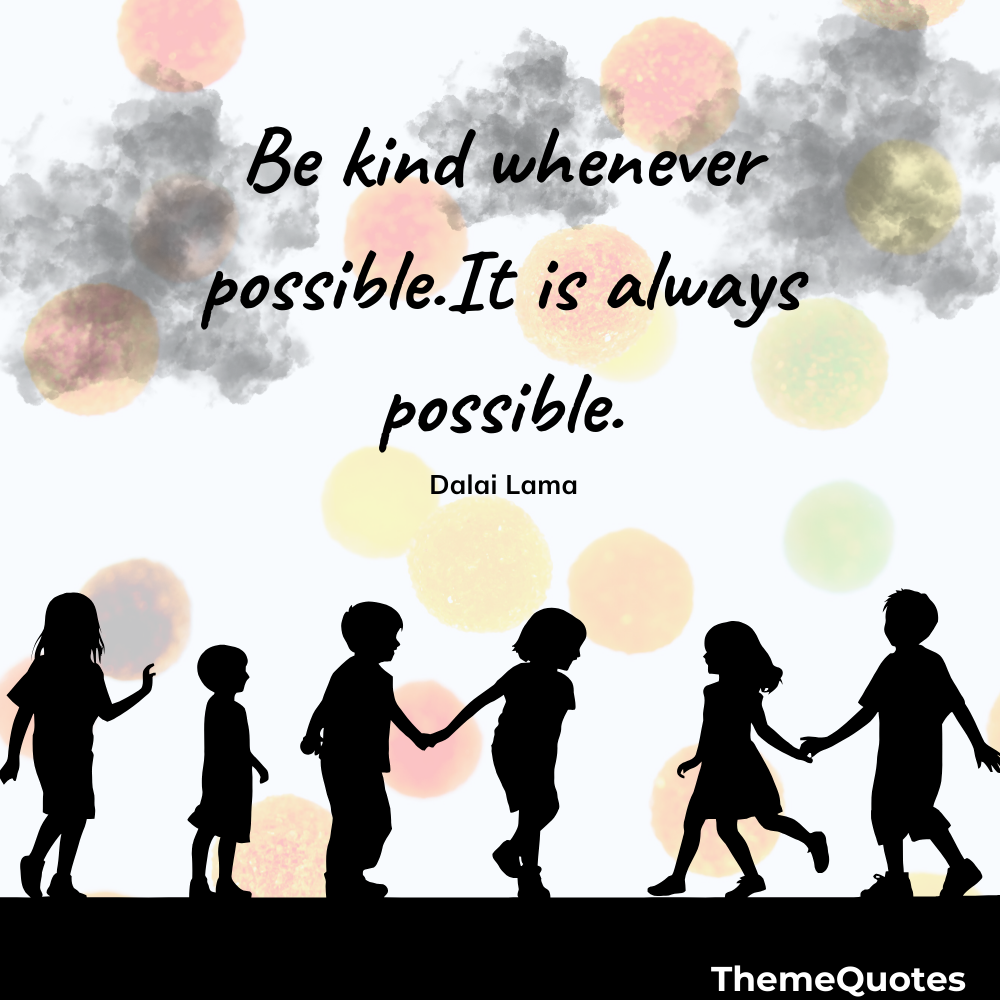 kindness for kids be kind