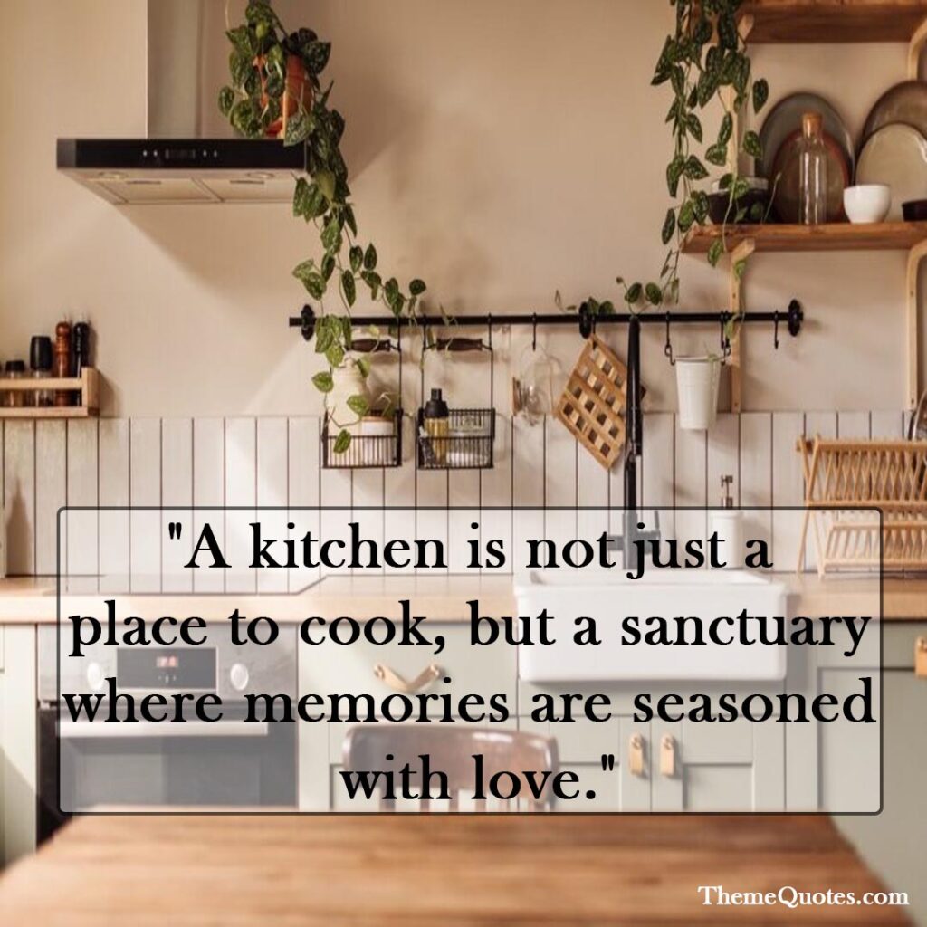 quotes kitchen with exposed brick walls