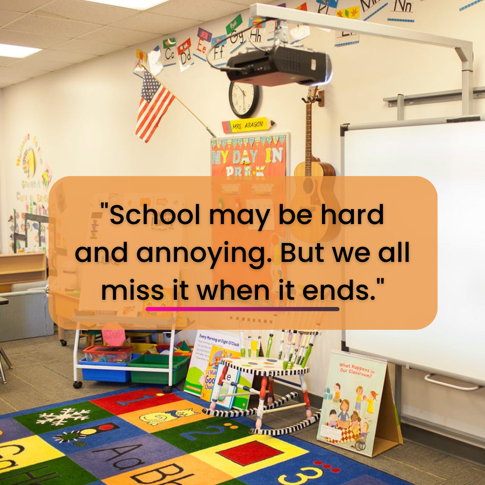 quotes about school classroom life